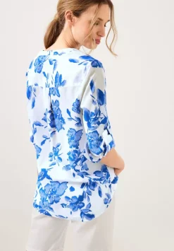 Blumenprint Bluse