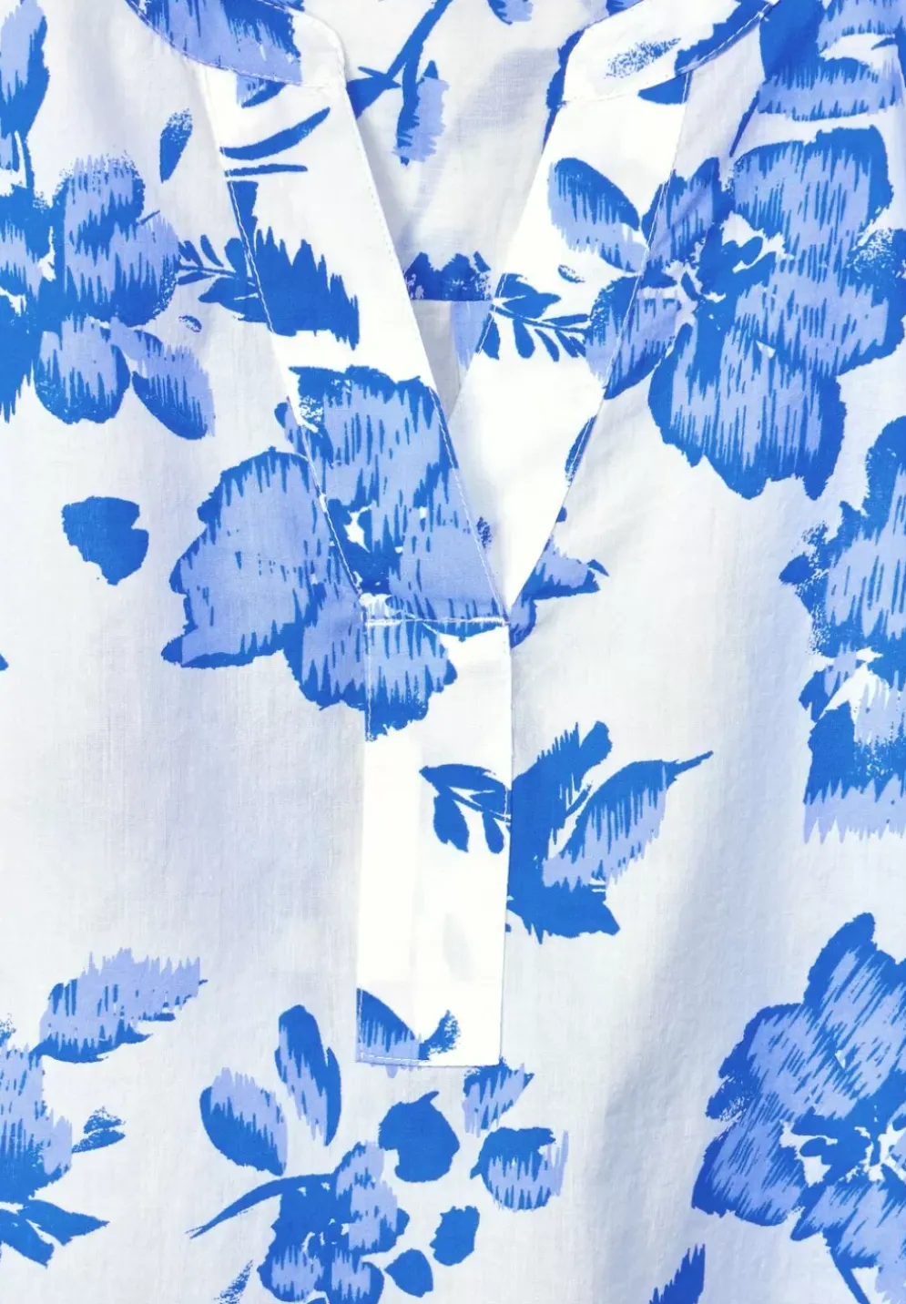 Blumenprint Bluse