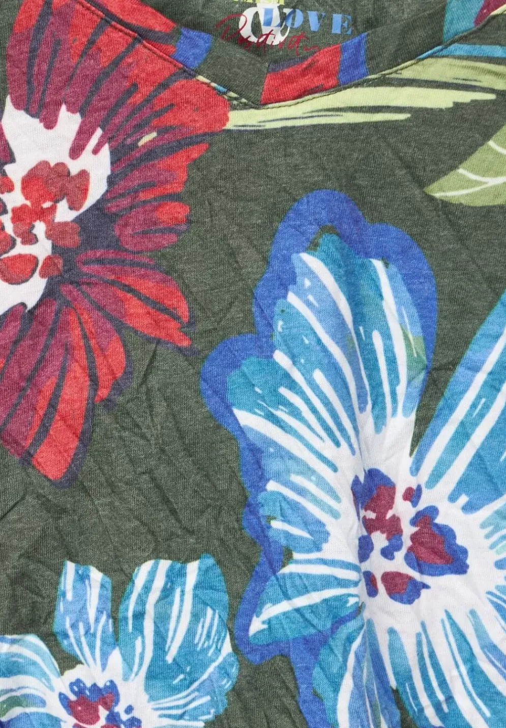 Blumenprint Crash Shirt