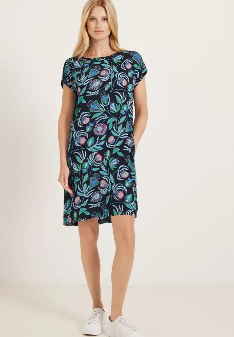 Blumenprint Kleid