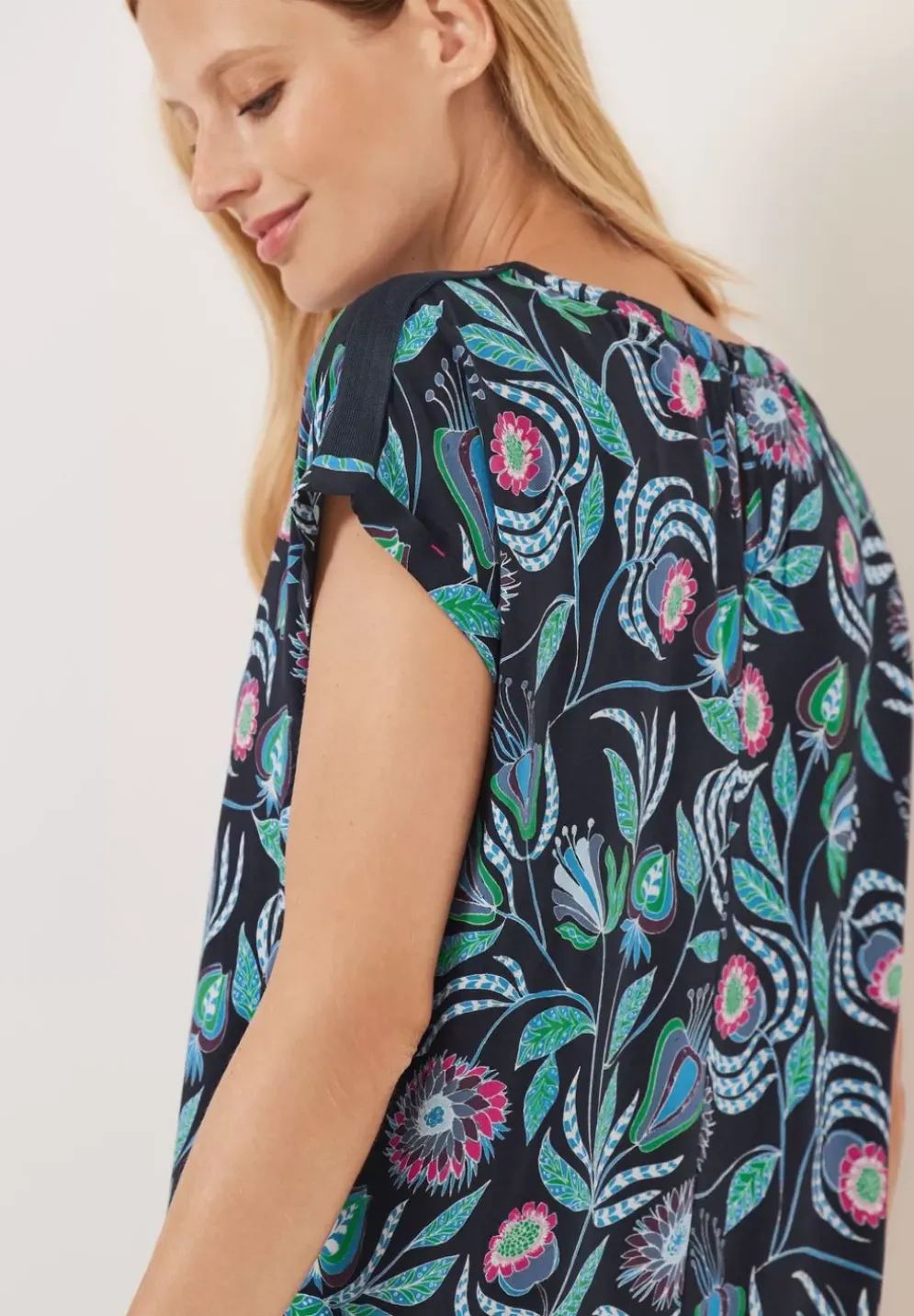 Blumenprint Kleid
