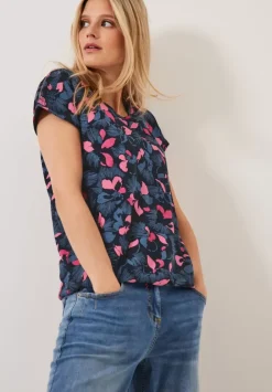 Blumenprint T-Shirt