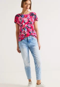 Blumenprint T-Shirt
