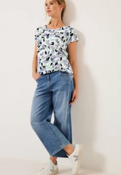 Blumenprint T-Shirt