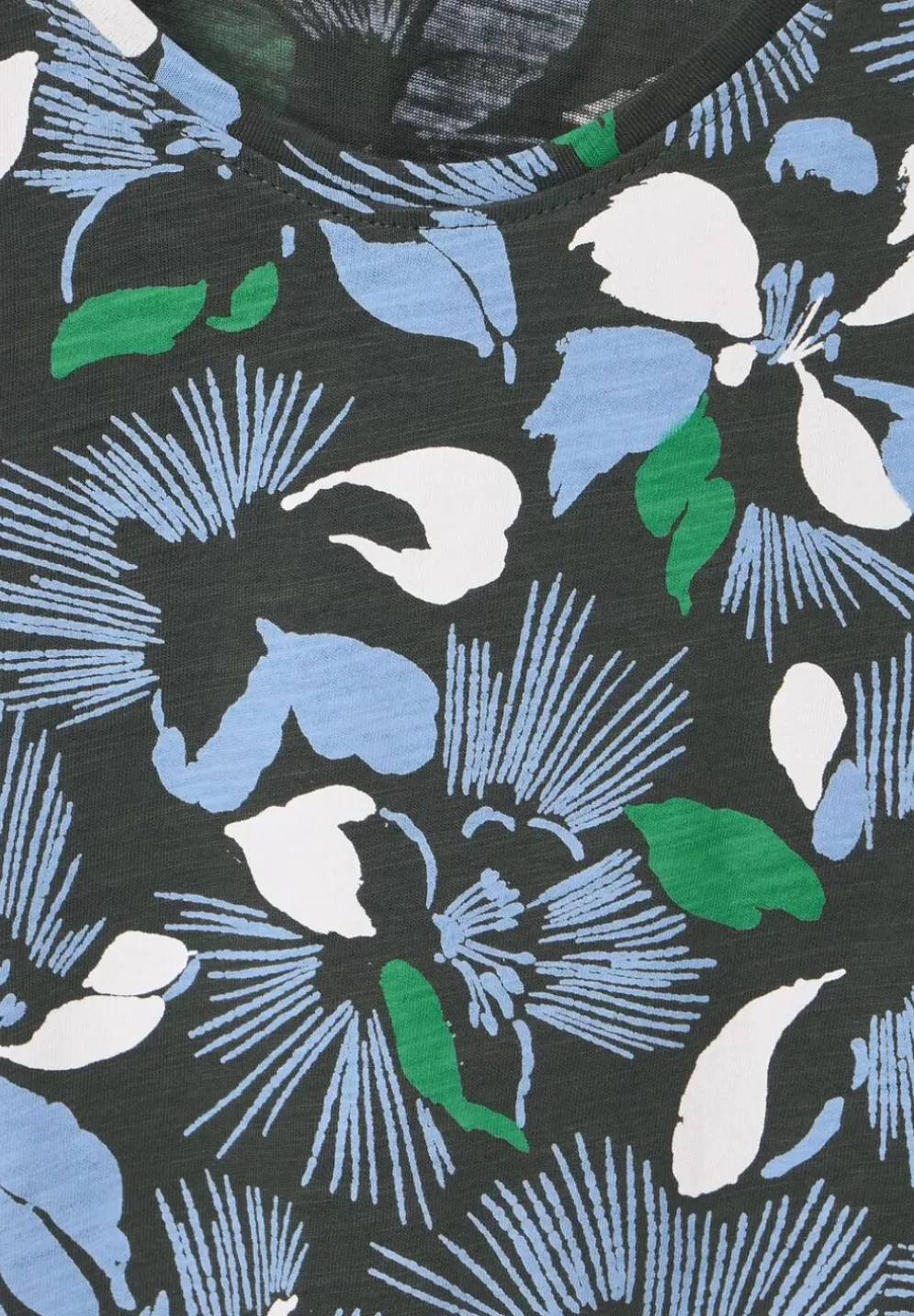 Blumenprint T-Shirt