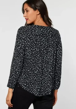 Bluse Im Allover Print