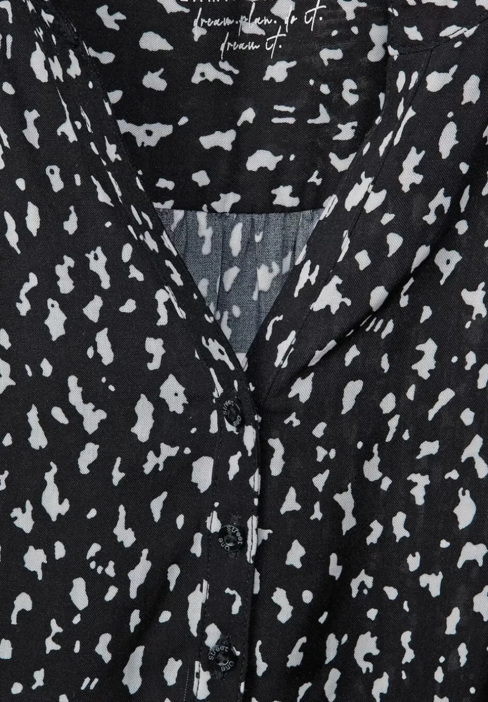 Bluse Im Allover Print