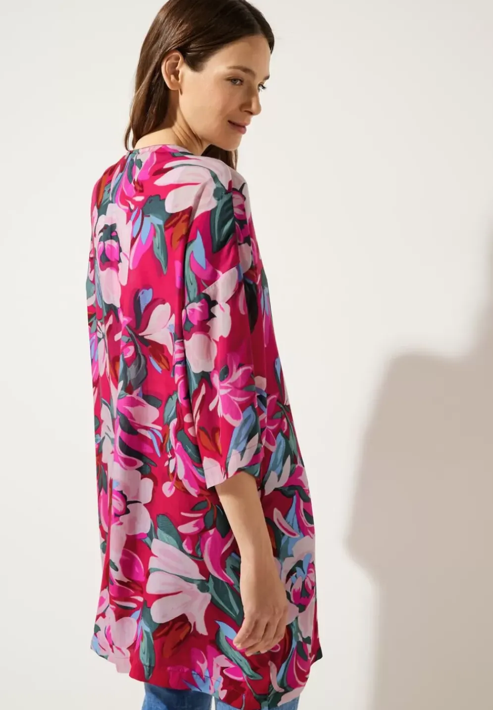 Bluse Im Kimono Style