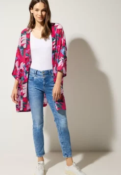 Bluse Im Kimono Style