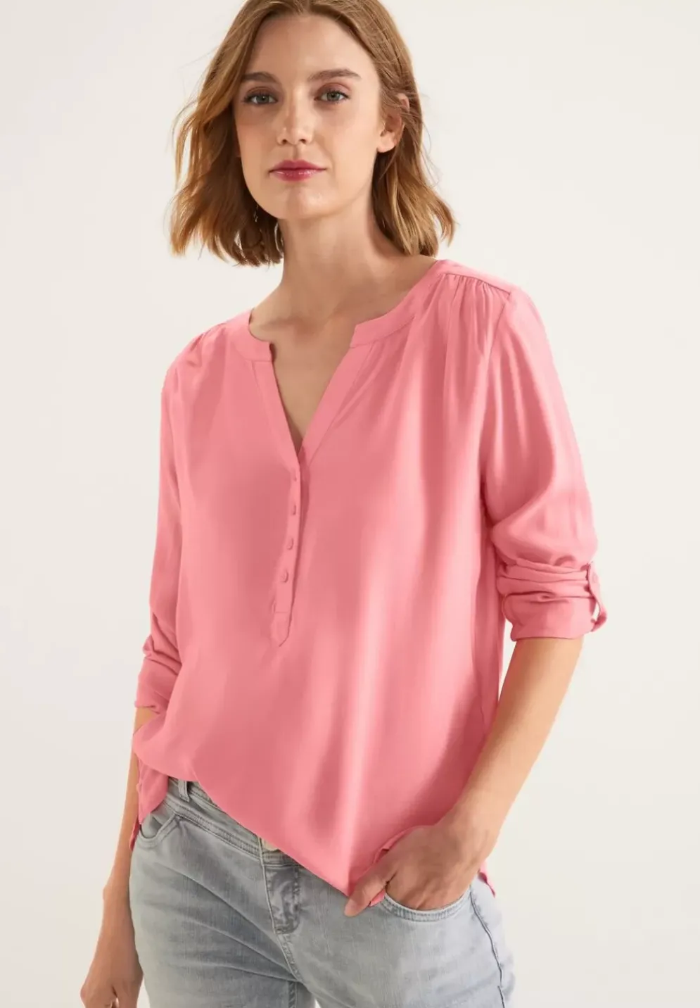 Bluse Im Tunikastyle