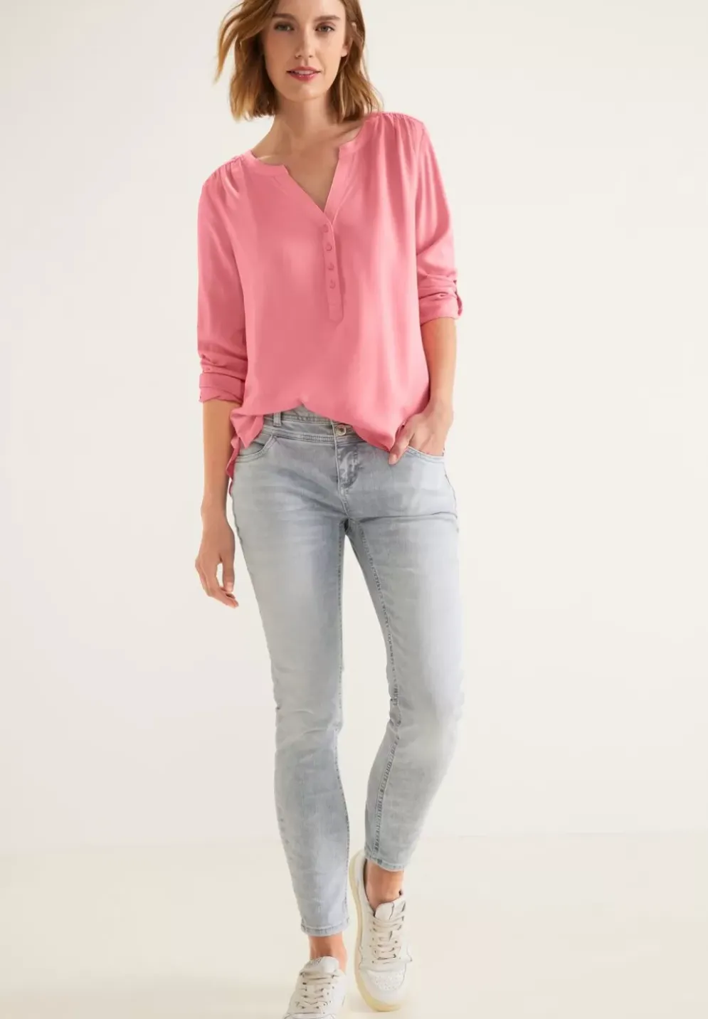 Bluse Im Tunikastyle