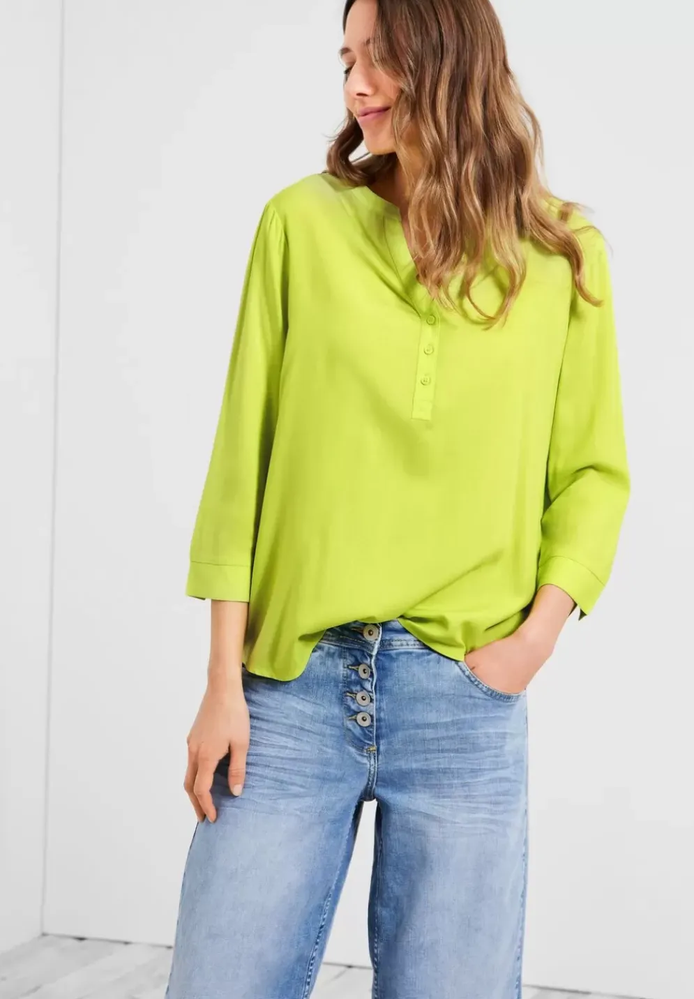 Bluse Im Tunikastyle