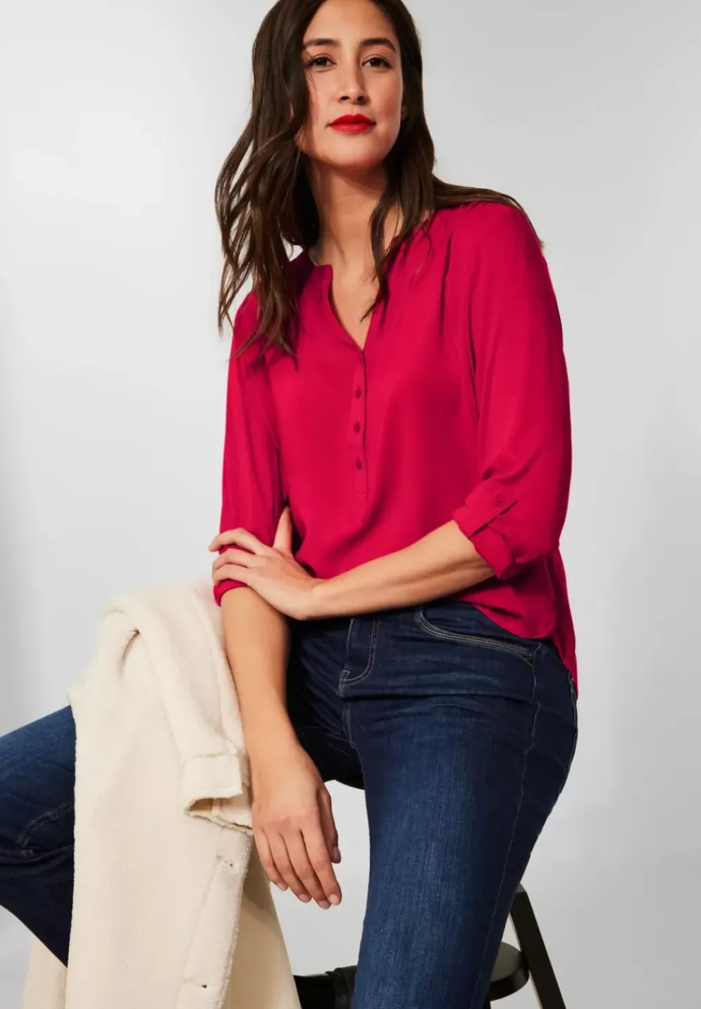 Bluse Im Tunikastyle