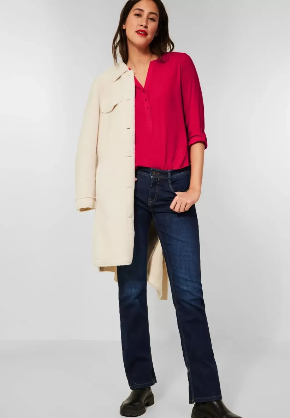 Bluse Im Tunikastyle