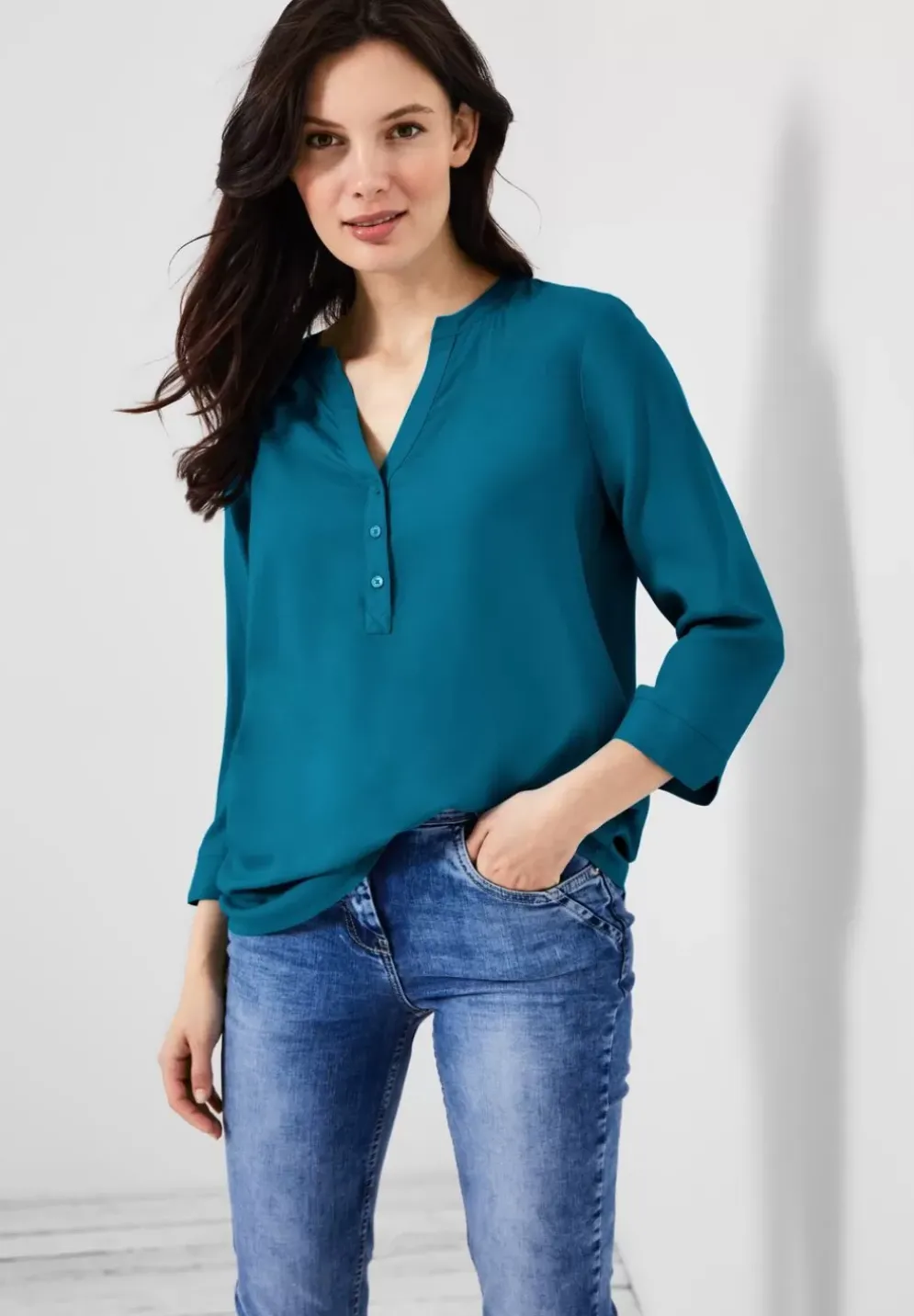 Bluse Im Tunikastyle