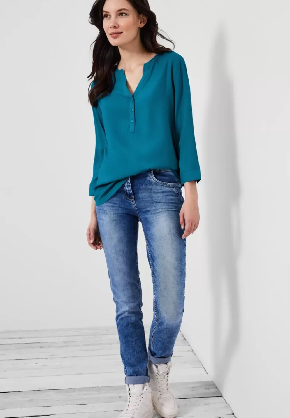 Bluse Im Tunikastyle