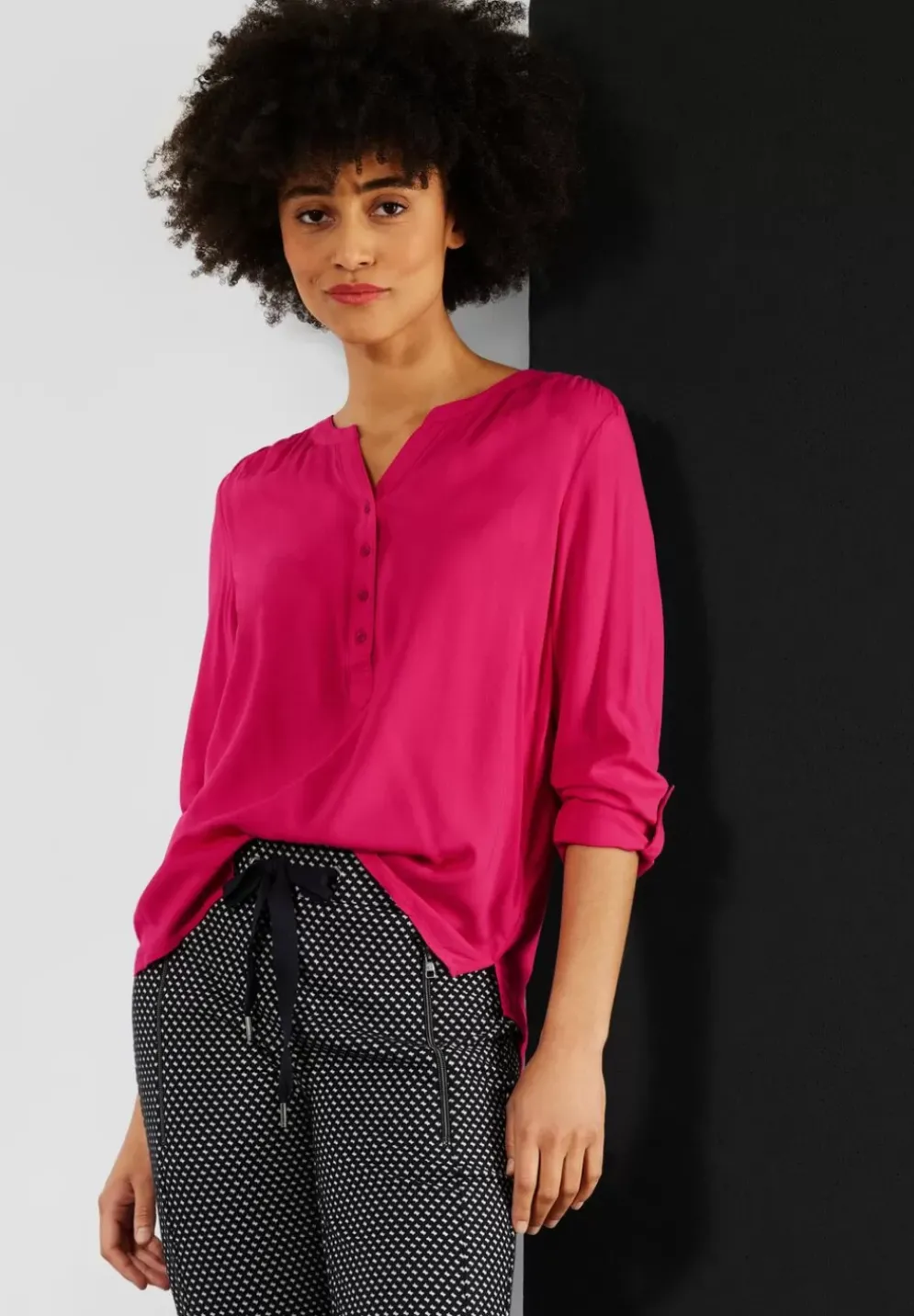 Bluse Im Tunikastyle