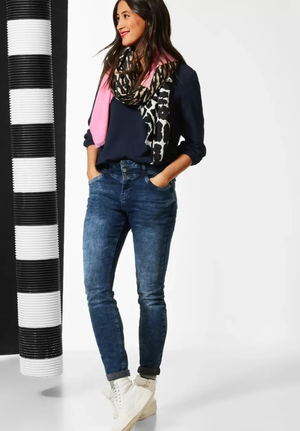 Bluse Im Tunikastyle