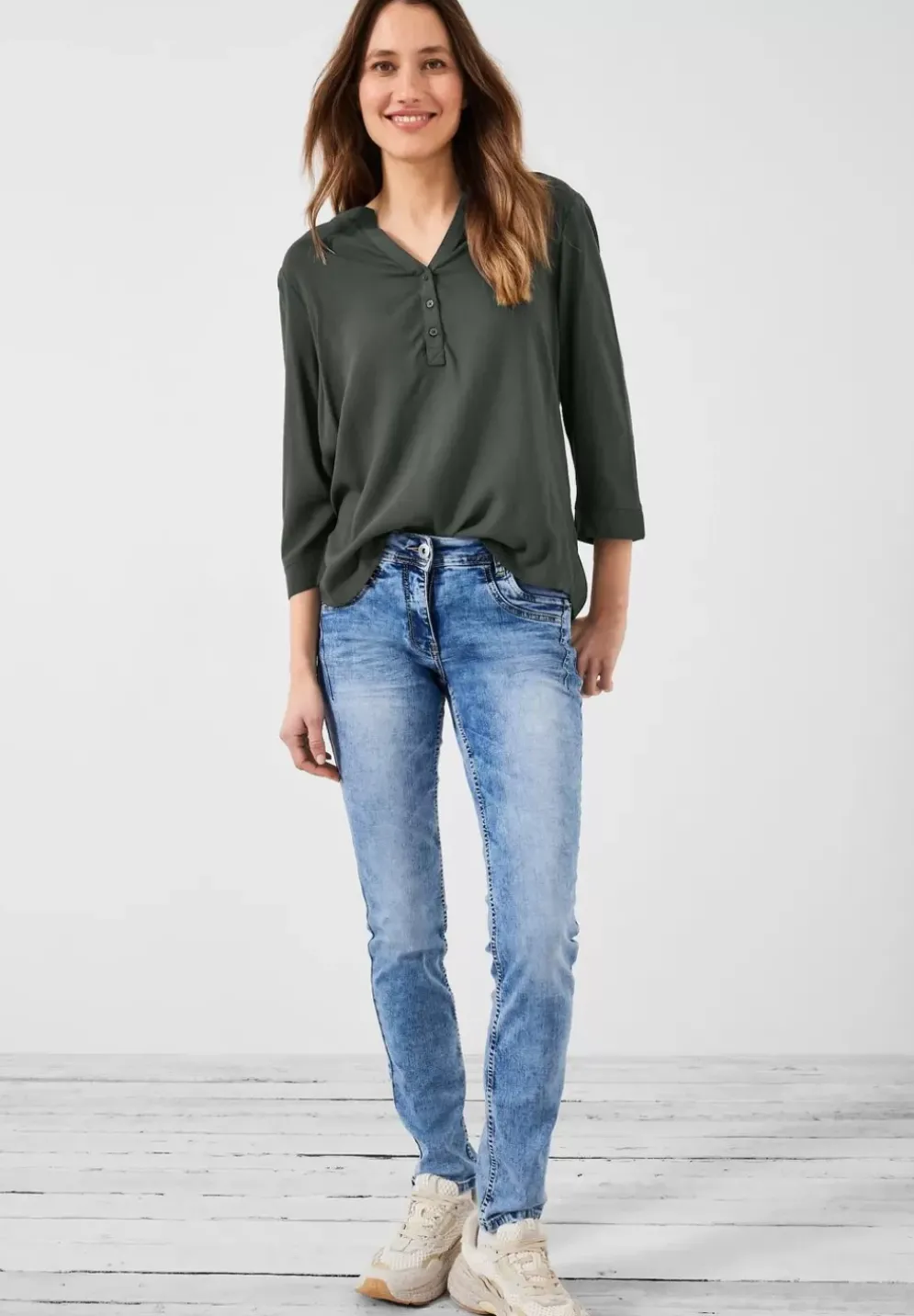 Bluse Im Tunikastyle