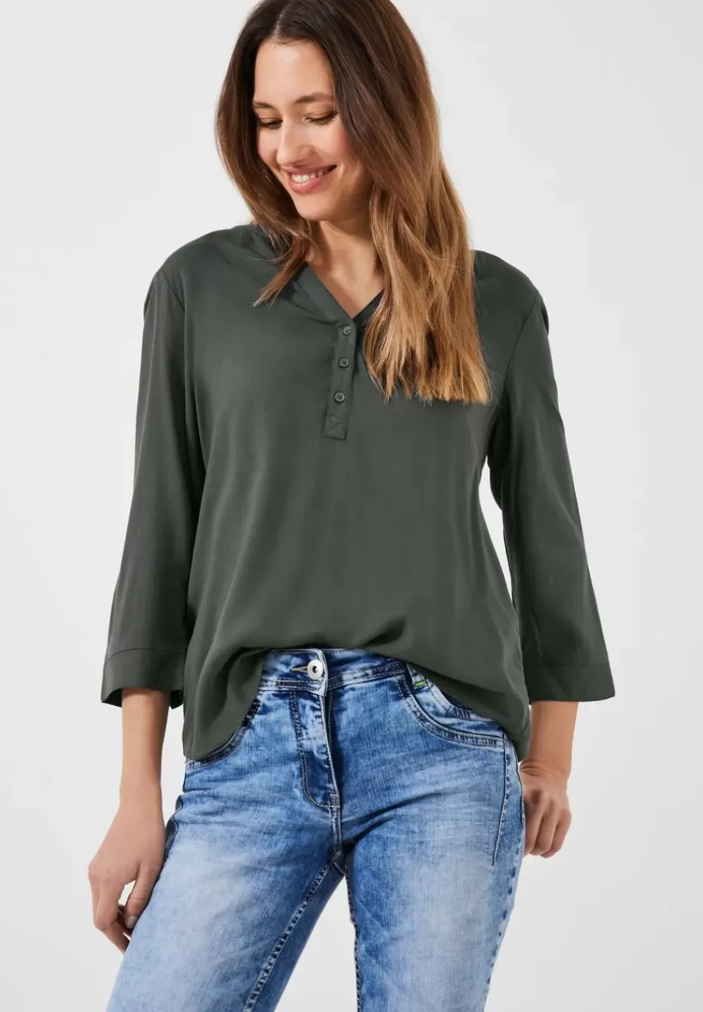 Bluse Im Tunikastyle