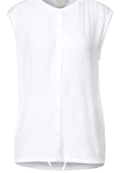 Bluse In Crinkle Optik