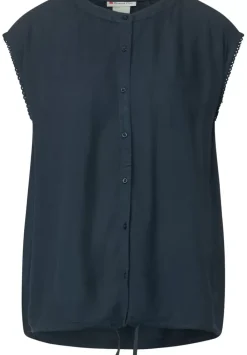 Bluse In Crinkle Optik