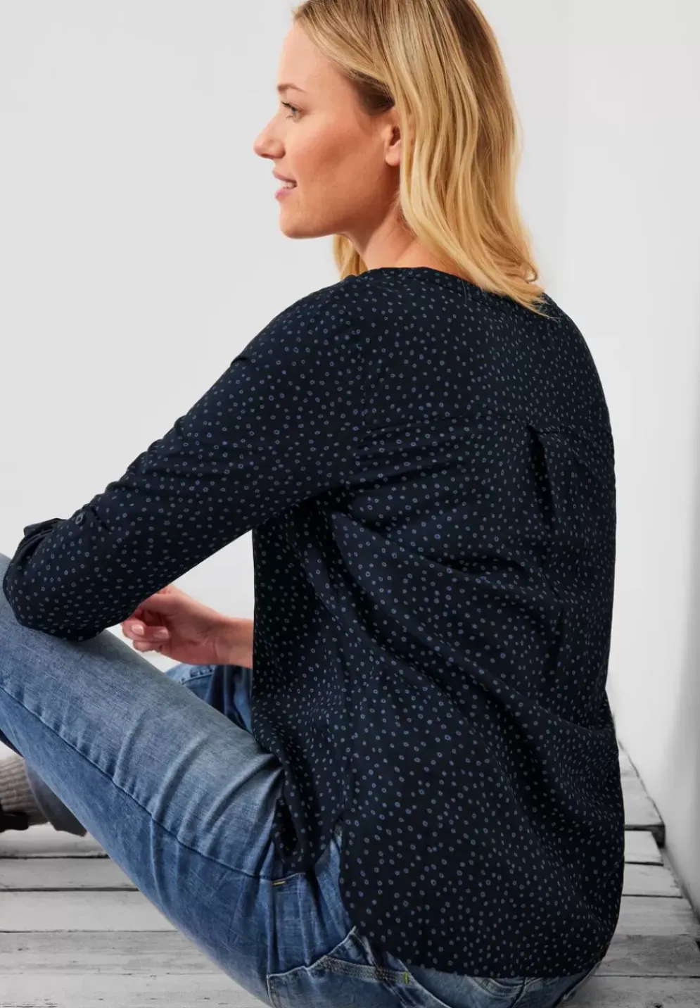 Bluse In Softer Viskose