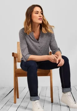 Bluse In Softer Viskose