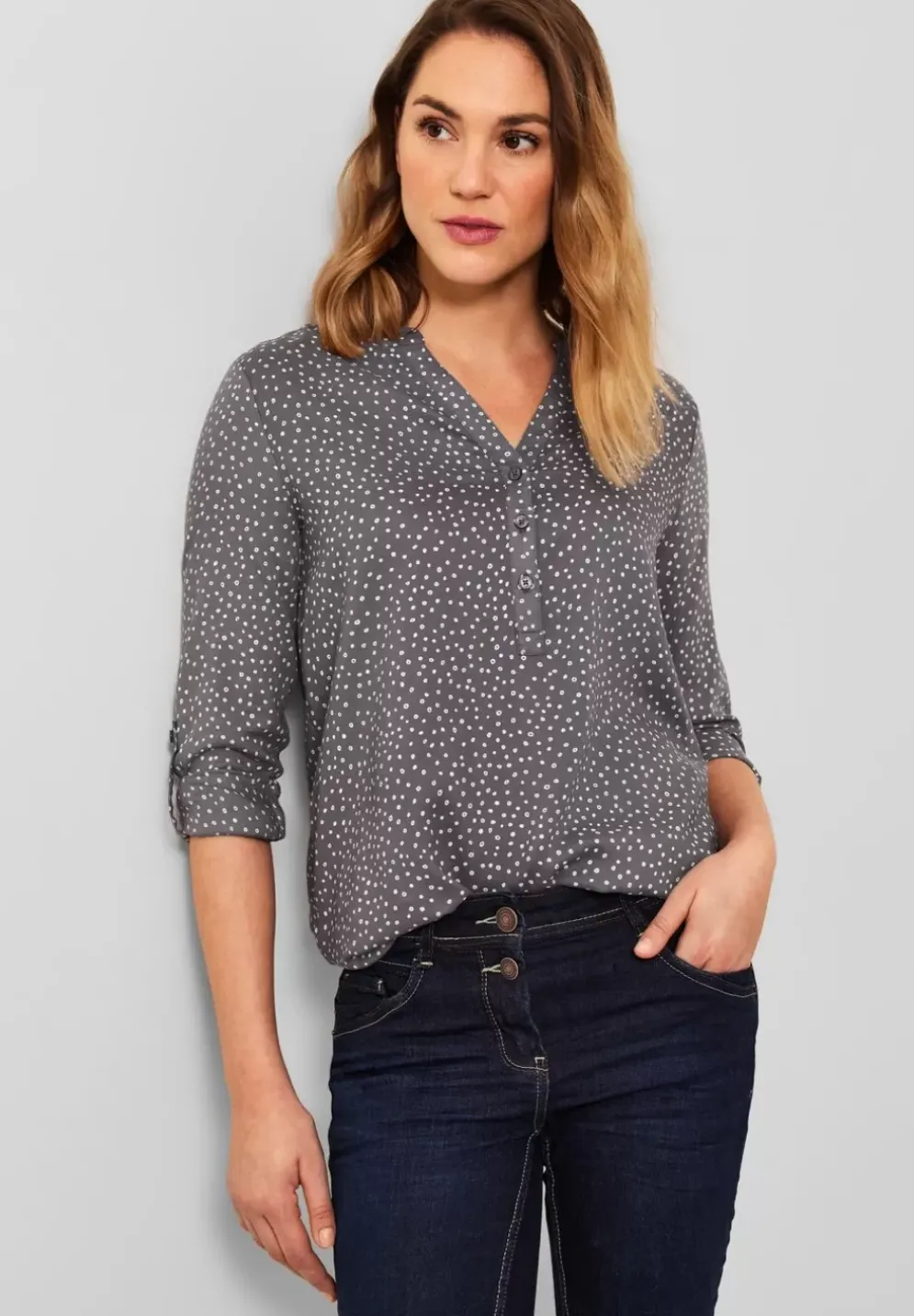 Bluse In Softer Viskose