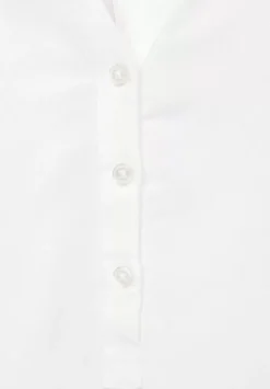 Bluse In Unifarbe