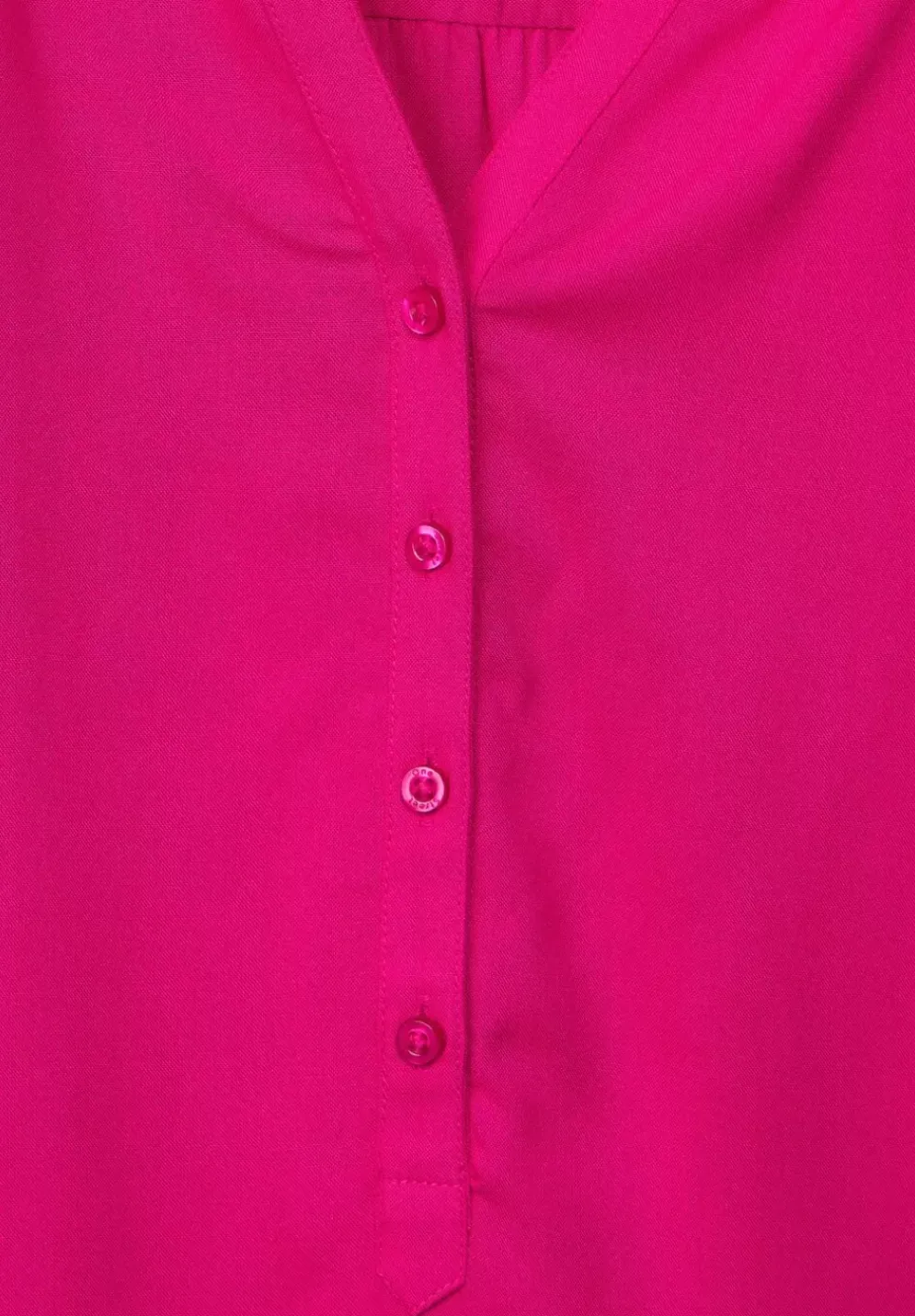 Bluse In Unifarbe
