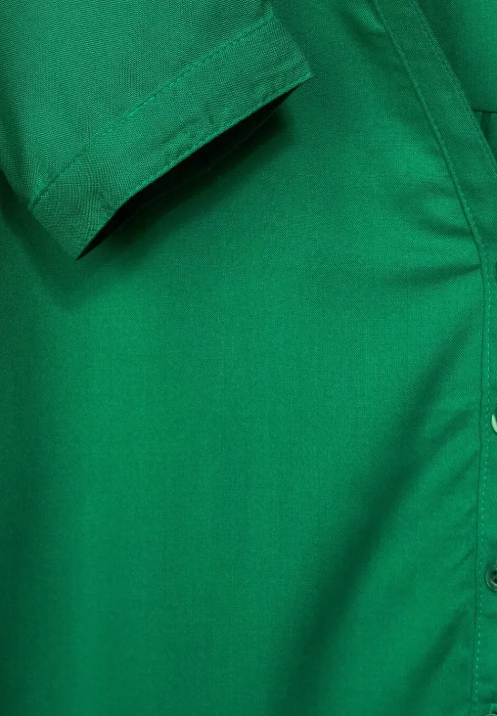 Bluse In Unifarbe