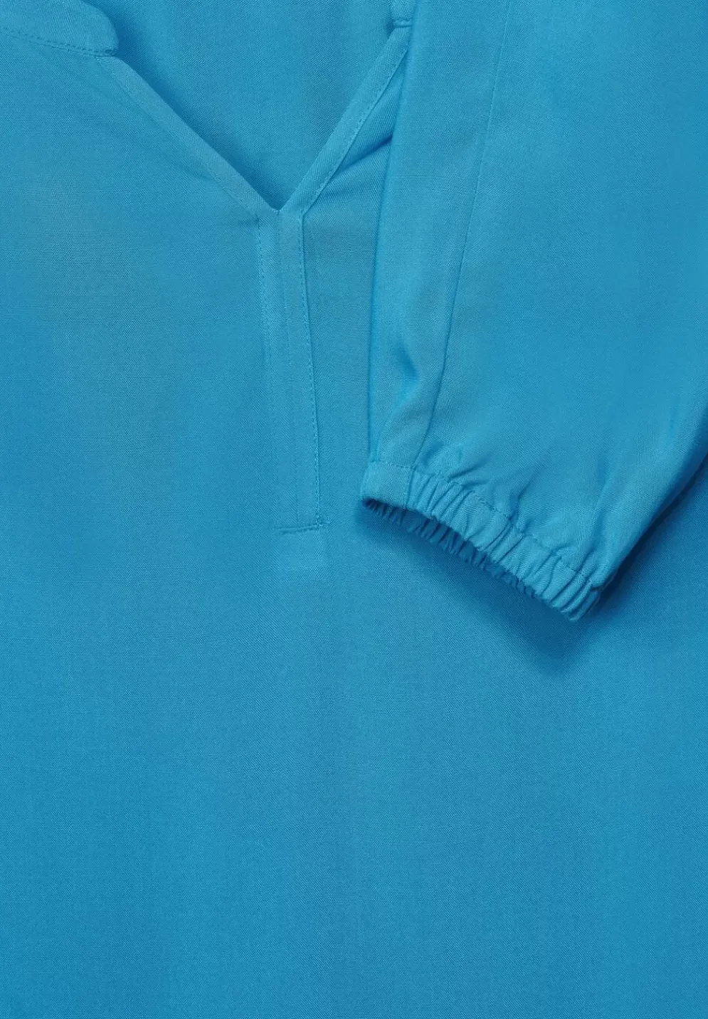 Bluse In Unifarbe