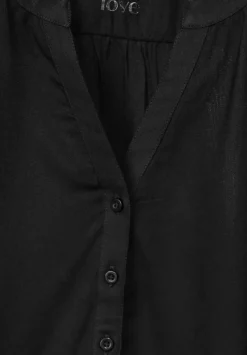 Bluse In Unifarbe