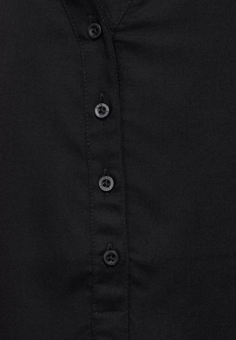 Bluse In Unifarbe