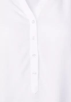 Bluse In Unifarbe
