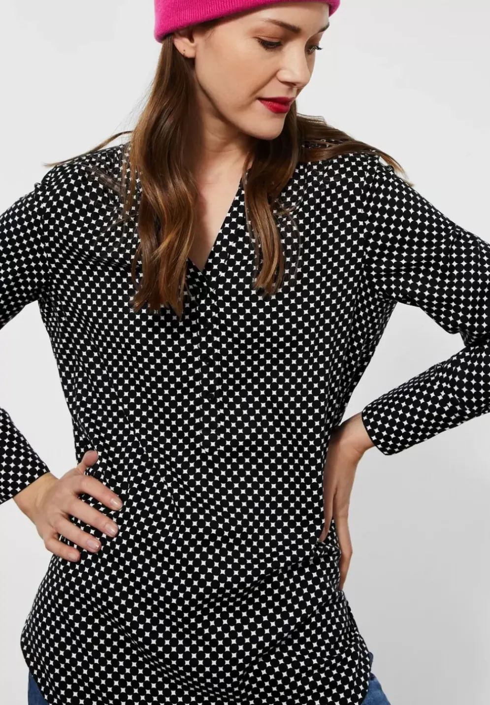 Bluse In Viskose