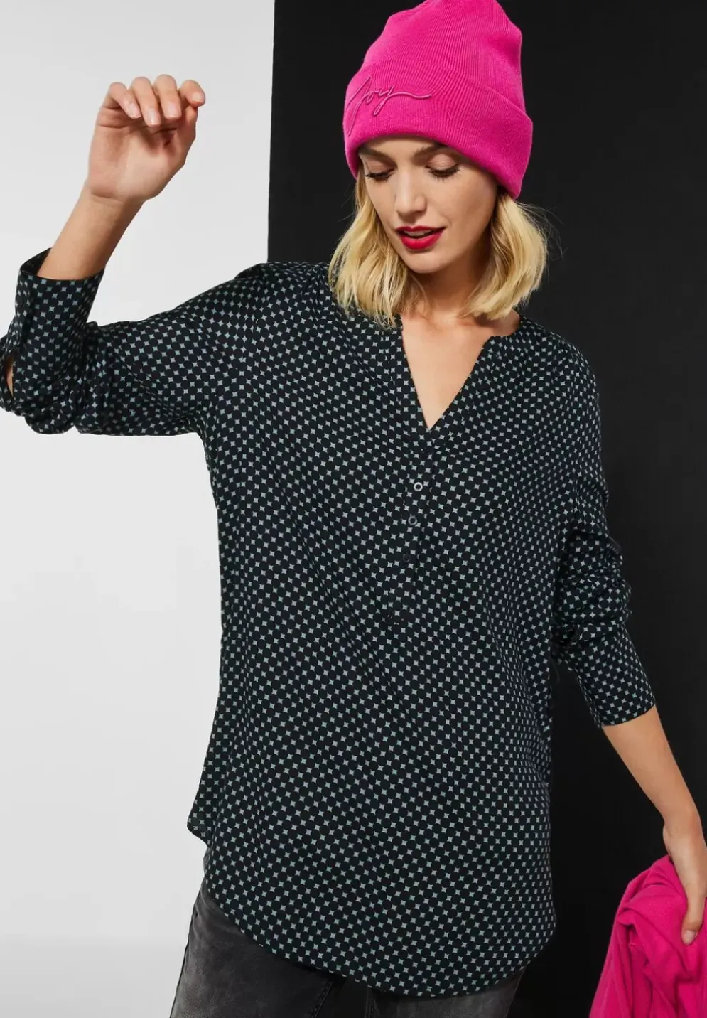 Bluse In Viskose
