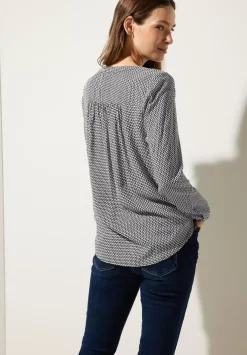 Bluse Minimalmuster