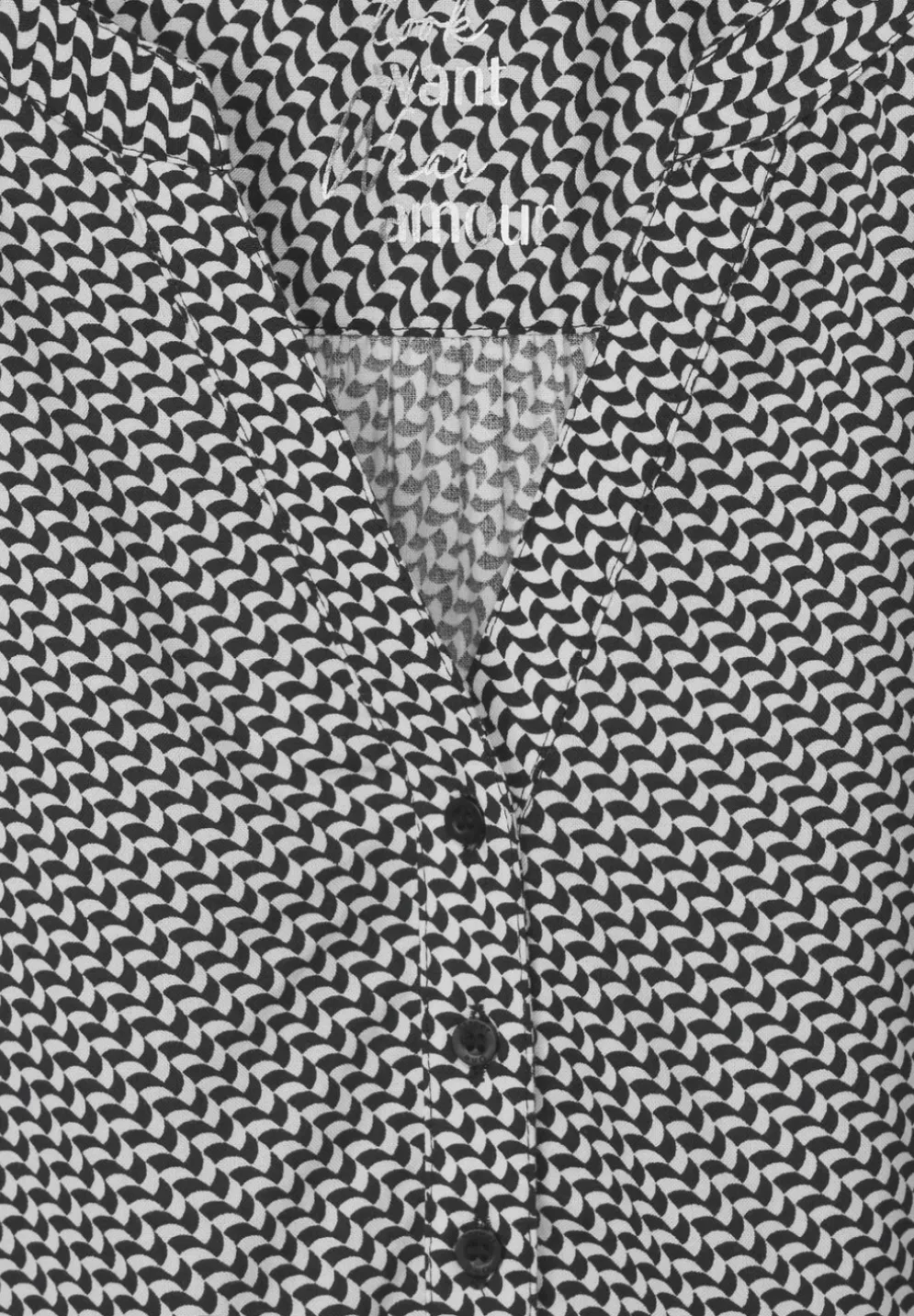 Bluse Minimalmuster