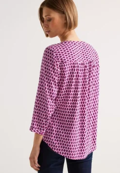 Bluse Mit 3/4 Armel