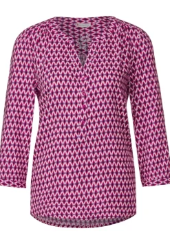 Bluse Mit 3/4 Armel