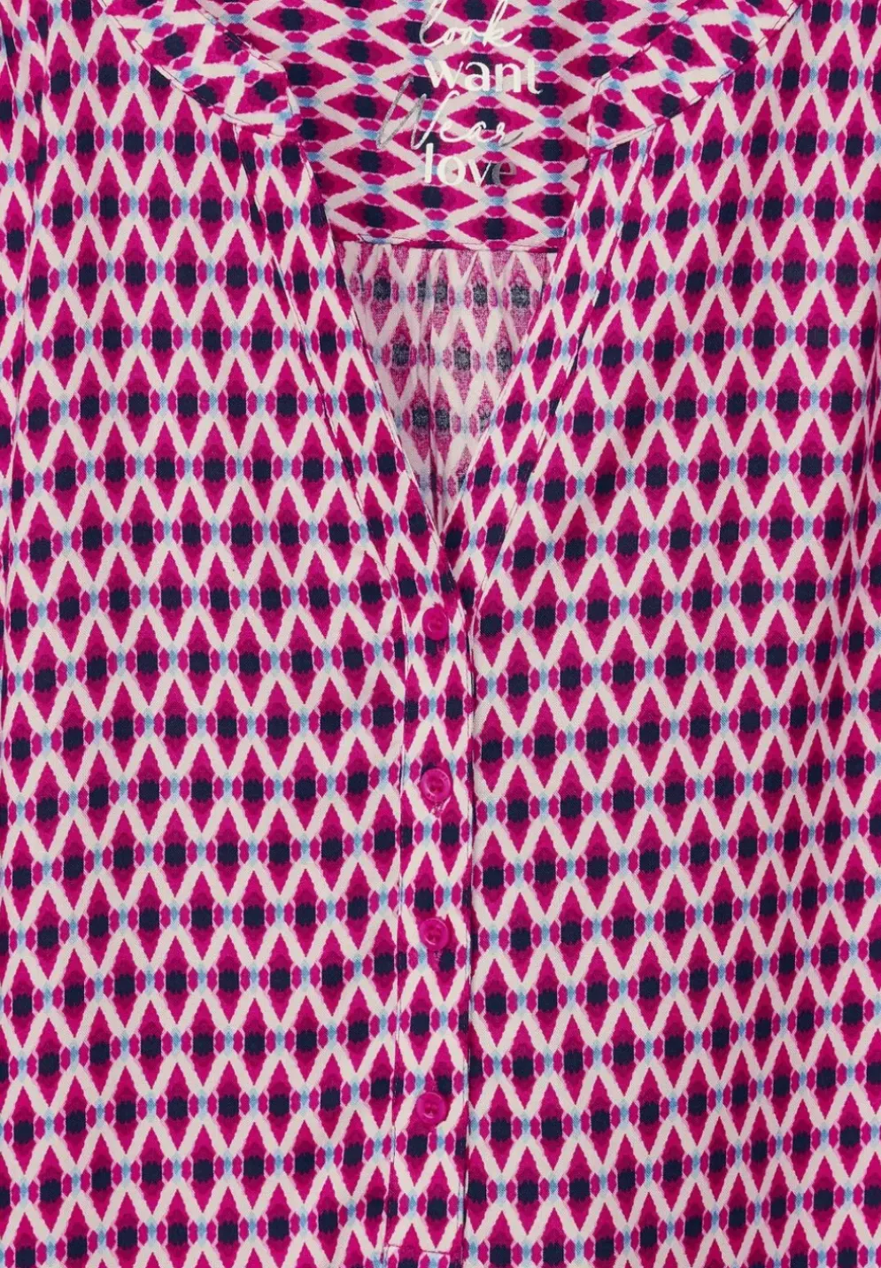 Bluse Mit 3/4 Armel