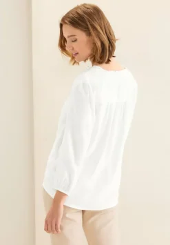 Bluse Mit 3/4 Armel