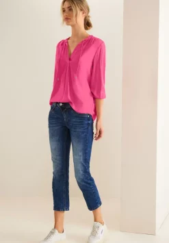 Bluse Mit 3/4 Armel