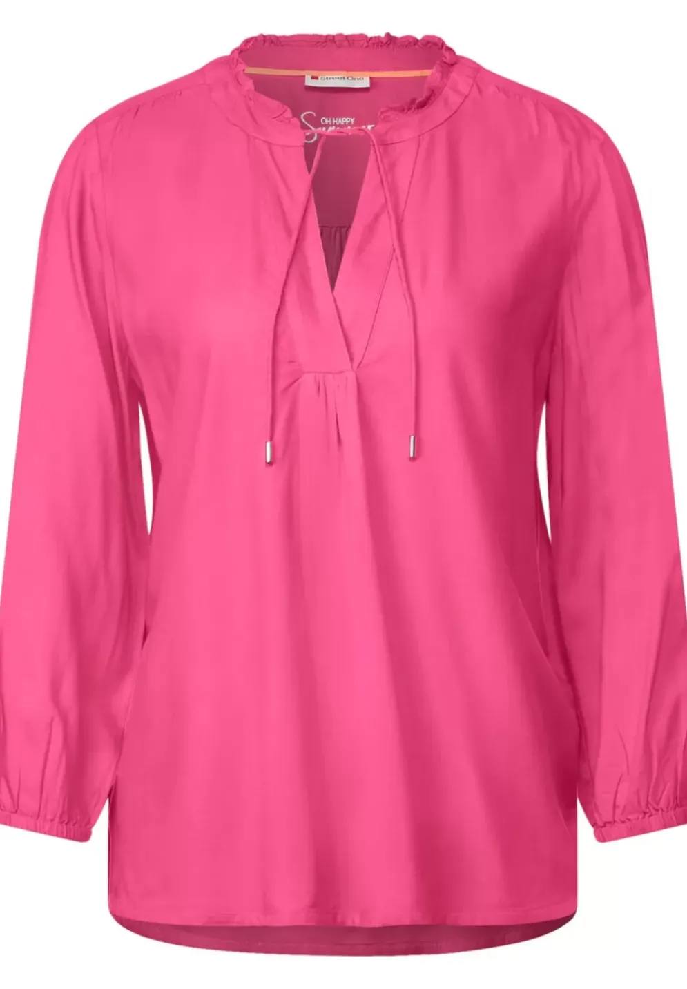Bluse Mit 3/4 Armel