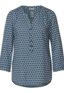 Bluse Mit 3/4 Armel