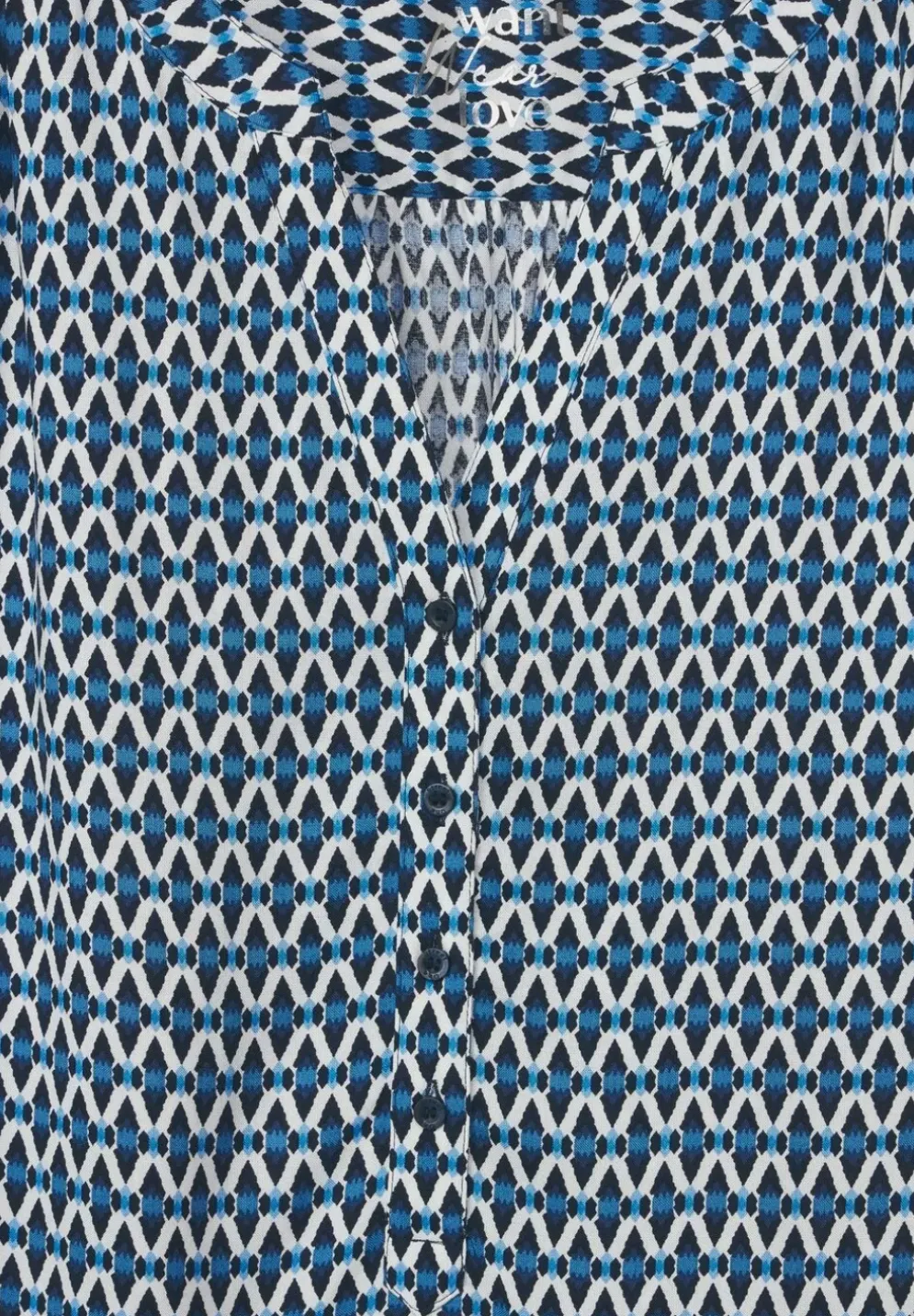 Bluse Mit 3/4 Armel