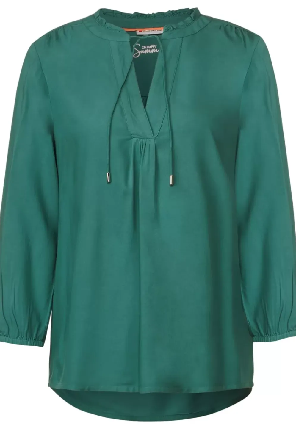 Bluse Mit 3/4 Armel