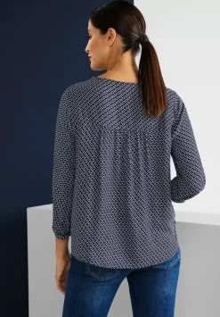 Bluse Mit Alloverprint